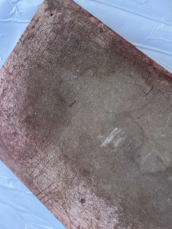 94B Ceppo per trancia usato cm. 45x90