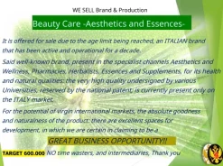 Beauty Care Brand and Production - Marchio & Produzione