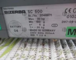 23#9809 Bilance elettroniche Bizerba