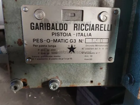 34#8995 Bilance Ricciarelli
