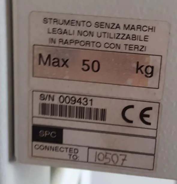 BILANCIA DA PAVIMENTO – PAVONE SISTEMI (BIL-60)