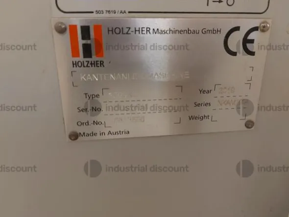 4#8771 Bordatrice Holzer Auriga 1308XL