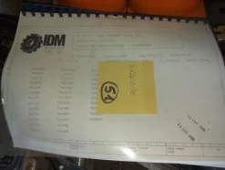 1#8197 Bordatrice monolato IDM Idimatic 66