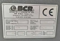 Bordatrice per preincollati su diritto e curvo BCR K50
