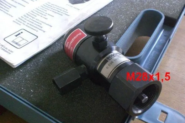 BOSCH RIEMPIMENTO/CONTROLLO ACCUMULATORI MEMBRANA