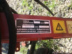306#7088 Braccio gru Aldo Biagioli e figli