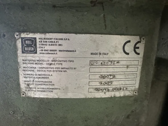 Burattatrice vibratore circolare reni cirillo 450lt