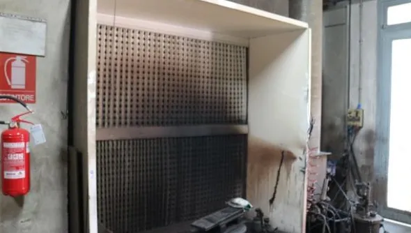 9#4303 Cabina di aspirazione per verniciatura