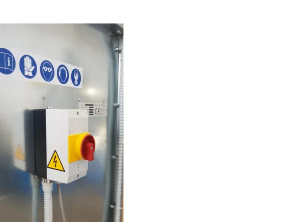 CABINA DI VERNICIATURA A SECCO 1 MT USATA MOSTRA FIERA