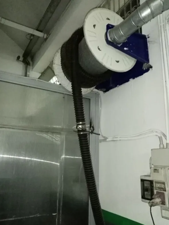 1#7041 Cabina di verniciaturaBlowtherm e attrezzature officina