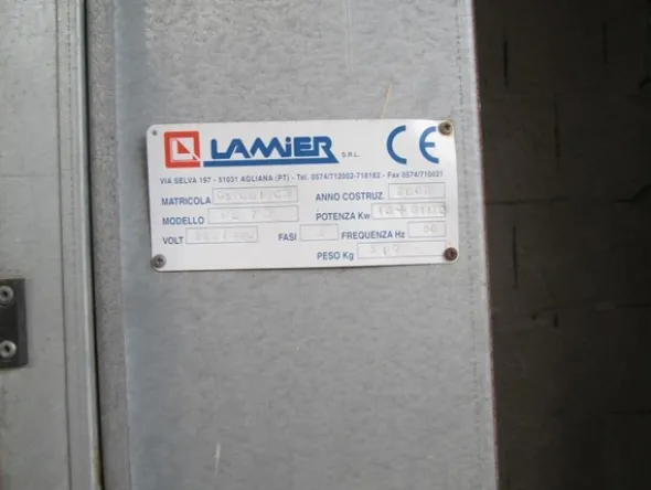 8#5259 Cabina di Verniciatura CMG Engineering e filtri per trucioli