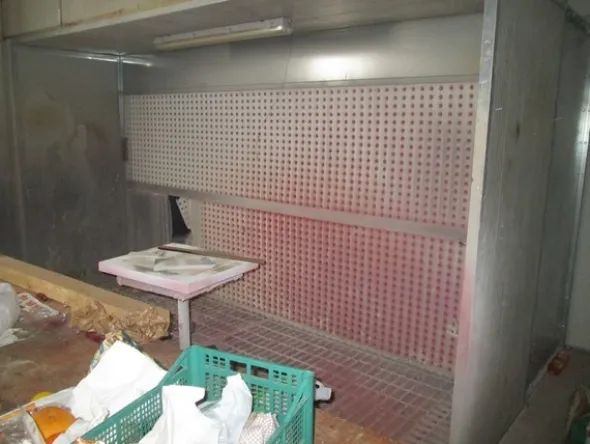 8#5259 Cabina di Verniciatura CMG Engineering e filtri per trucioli