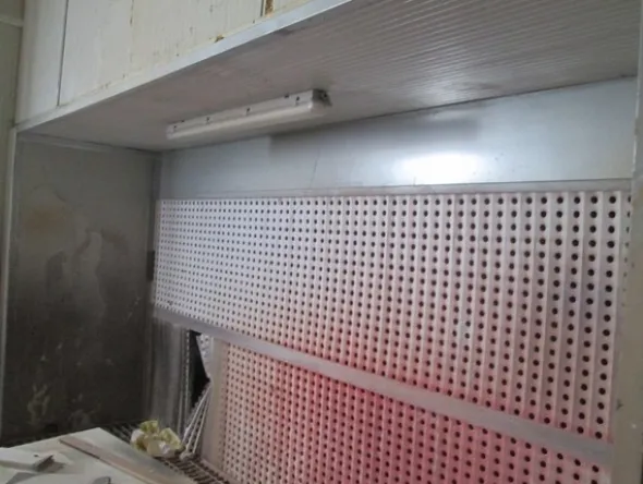 8#5259 Cabina di Verniciatura CMG Engineering e filtri per trucioli