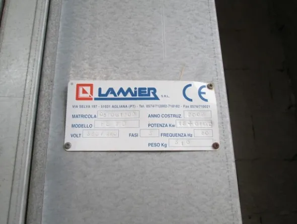 8#5259 Cabina di Verniciatura CMG Engineering e filtri per trucioli