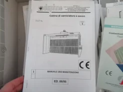 8#5339 Cabina di verniciatura Daphne