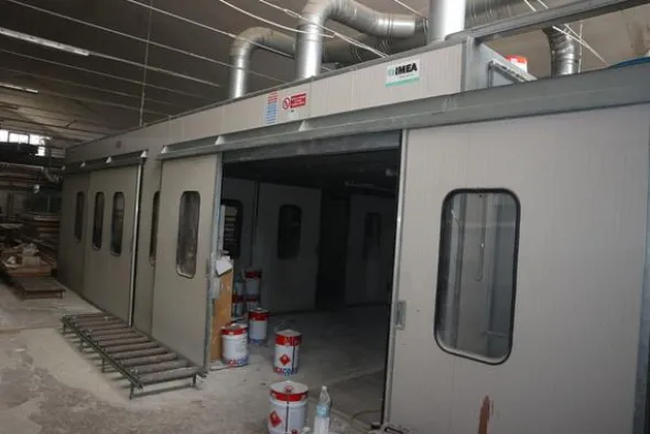 7#3751 Cabina di verniciatura Imea
