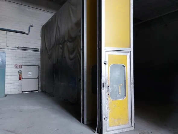 6#5576 Cabina Forno Ecoair MT15 e parete aspirante Saima