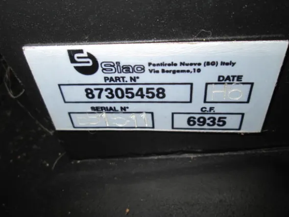 26#3117 Cabina Per Pala Gommata New Holland W130