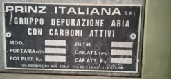CABINA VERNICIATURA ED ESSICCAMENTO PRINZ AZ 50