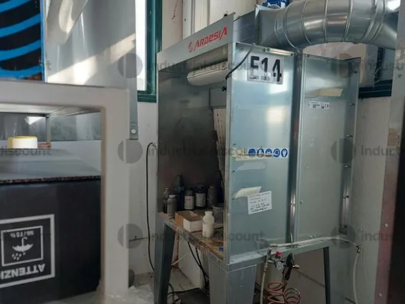 4#9756 Cabine di verniciatura