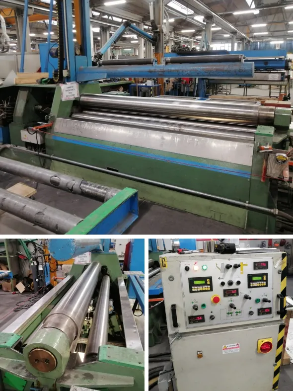 Calandra lamiera Omcca 2500 x6/8