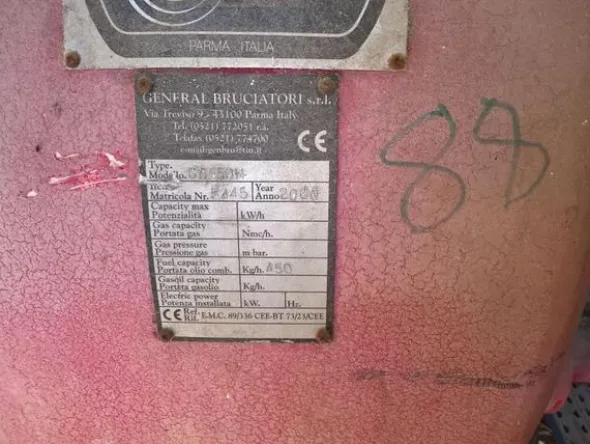 10#3630 Caldaia Termica Meditterranea e silos Officine Faso