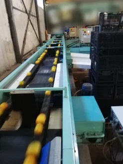 Calibrator for washing and calibrating fruits