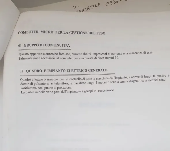 Calibratrice per pesche e ogni tipologia di agrume