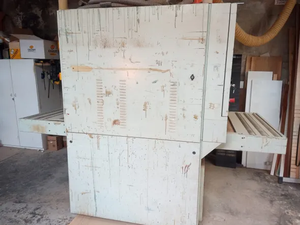 Calibratrice SBF 3W-586 da 1100mm con 3 nastri usata