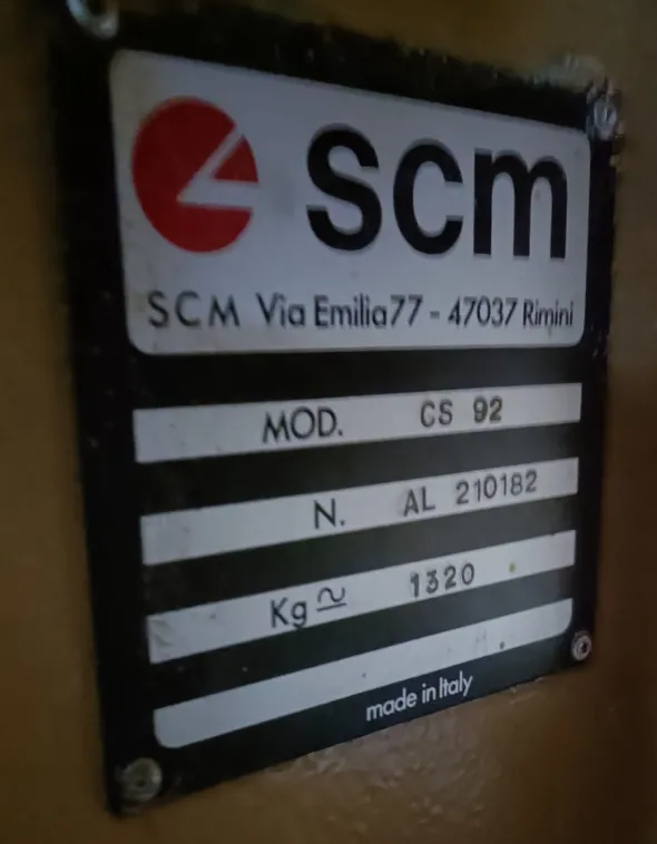 Calibratrice SCM CS 92
