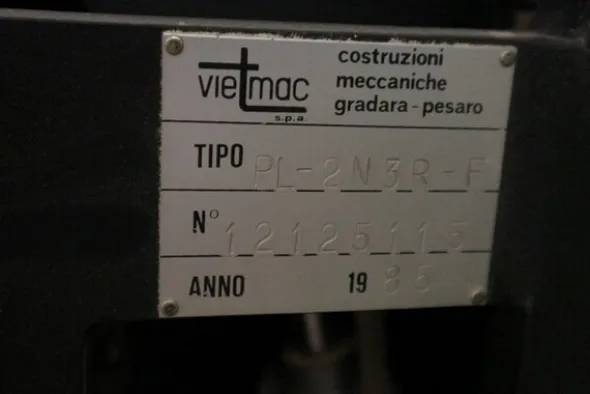 18#6340 Calibratrice Vietmac