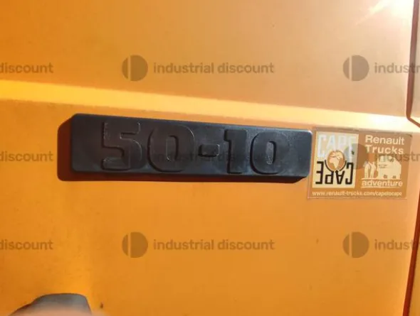 12#9387 Camion cassone fisso a doppia cabina Fiat-IVECO 50-10