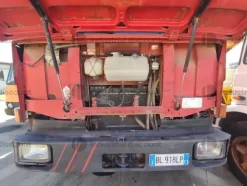 13#9387 Camion Fiat 180-26 ribaltabile trilateralecon Gru Bonfiglioli