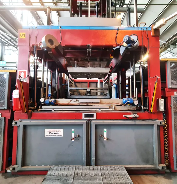 Cannon PF 171506 - twin-sheet Termoformatrice da lastra