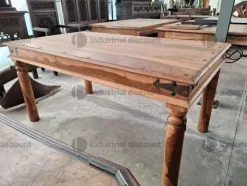 8#9425 Canoa Borneo e Armadietto con Sculture Timor