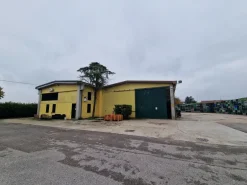 Capannone con celle frigo, uffici e terreno