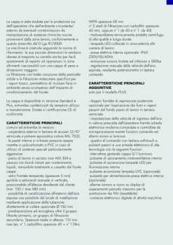 Cappa per Laboratorio Mini Black 80 VS Plus