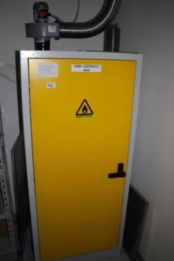 1#2209 Cappe chimiche e cromatografo Varian Chrompack