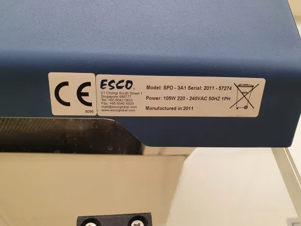 CAPPE CHIMICHE MODELLO SPD 3A1 ESCO
