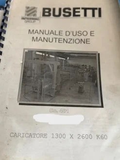 CARICATORE BUSETTI-INTERMAC 1300X2600 K60