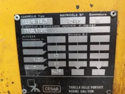 7#7923 Carrelli elevatori e lavapavimenti