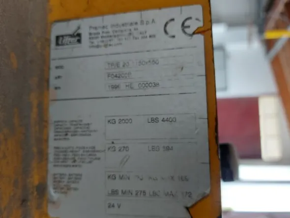 4#7822 Carrelli elevatori e transpallet