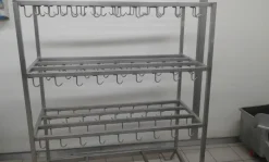 Carrelli inox con ruote e non