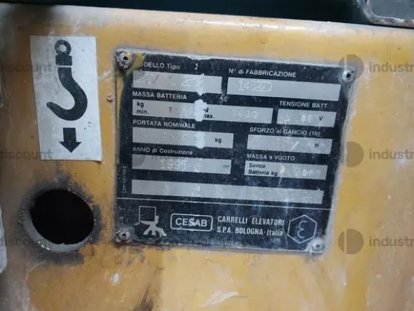 97#8980 Carrello elevaore Cesab