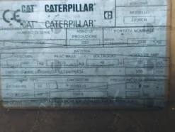 20#9756 Carrello elevatore Caterpillar