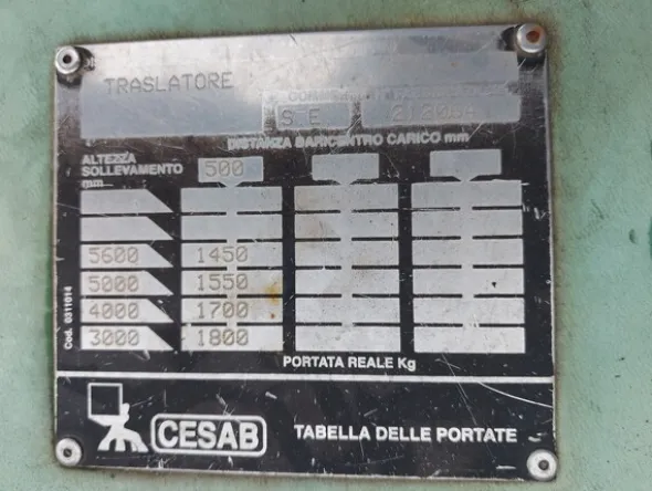 13#6453 Carrello elevatore Cesab ECO/KD 200