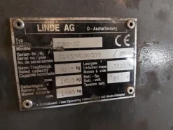 2#7921 Carrello elevatore Linde E30-20