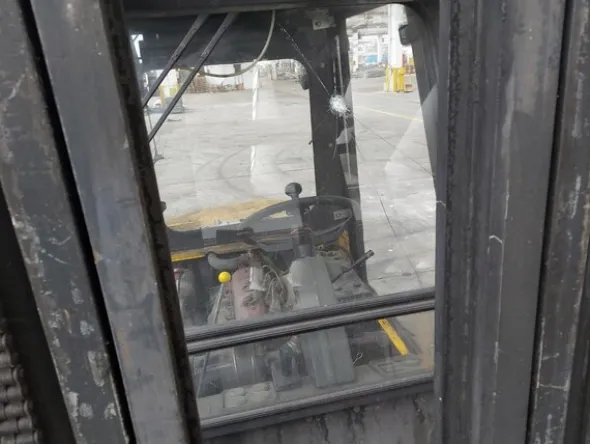507#7667 Carrello elevatore OM DI40C