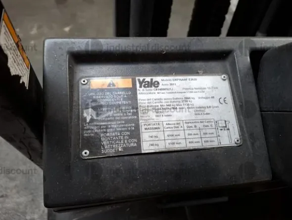 4#9641 Carrello elevatore Yale