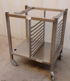 Carrello portaforno + portateglie
